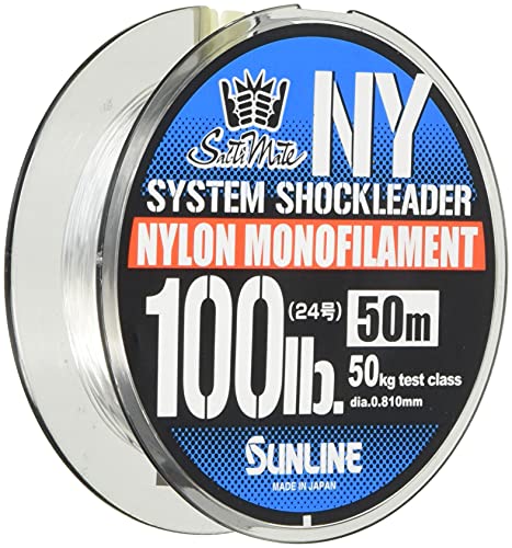 樂天商城 - サンライン(SUNLINE) ハリス ソルティメイト システムショックリーダーNY 100lb24号