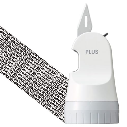 プラス 個人情報保護スタンプ ローラーケシポン箱用オープナー ホワイト 40-976 IS-580CM