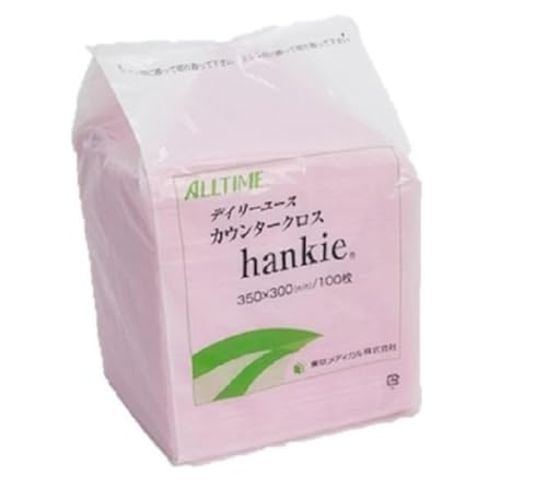 東京メディカル オールタイム ALL TIME カウンタークロス ハンキー ピンク ミニ 100枚 FT131