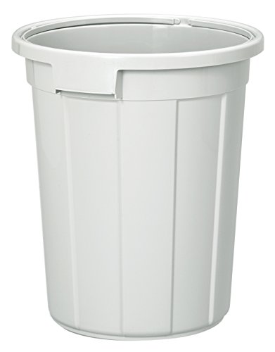 新輝合成 トンボ エコペール ゴミ箱 45リットル 本体 袋止め付き 大型 業務用 グレー 食品衛生法適合 ..