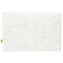 オカ(OKA) 乾度良好Dナチュレ バスマット 約60cm×90cm ホワイト ( 吸水 速乾 かんどりょうこう 洗える 大判 足拭きマット 風