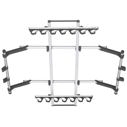 カーメイト(CARMATE) ロッドホルダー inno 釣り竿 車載 ホルダー シンプルなJフック 7本積み IF14