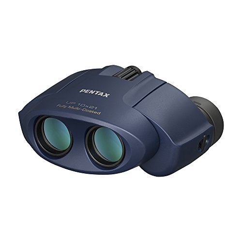 PENTAX 双眼鏡 UP 10x21 ネイビー 小型軽量 フルマルチコーティング 高級プリズムBak4搭載 (10倍) フェス ライブ コンサ