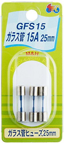 M&H�ޥĥ��� �ҥ塼�� 15A ���饹�� 25mm 3���� GFS15