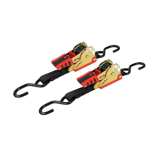 SK11(エスケー11) 自動巻き取り式 ラチェットベルト荷締機 2本組 RTA-25SBL