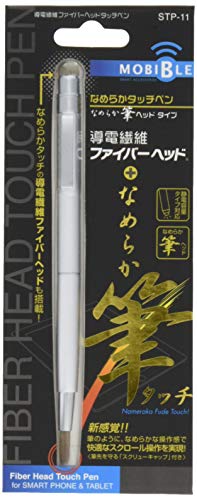ミヨシ MCO なめらか筆ファイバ-ヘッドタッチペン シルバ- STP-11/SL ミヨシ MCO なめらか筆ファイバ-ヘッドタッチペン シルバ- STP-11/SL