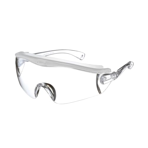 山本光学 YAMAMOTO SN-730 保護めがね 球面レンズ 上部クッションバー 角度調節 / 3段階 クリア PET-AF(両面ハードコー