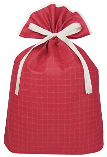 インディゴ ラッピング袋 ワッフルバッグLL レッド PG005