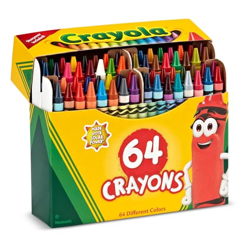 乐天商城 - クレヨラ (Crayola) クレヨン 64色 クレヨン削り付き 品 520064