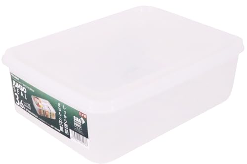 新輝合成(Shinki Gosei) トンボ ナチュラル ジャンボシール 保存容器 抗菌 大容量 3.6L NO.3 日本製