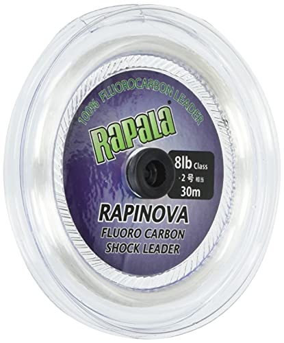 樂天商城 - Rapala(ラパラ) リーダー ラピノヴァ ショックリーダー フロロカーボン 30m 2.0号 8lb クリア RFL30M8