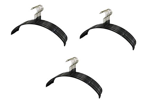樂天商城 - マワ すべり落ちない ハンガー 人体ハンガー ドイツ製 30本組 ブラック 111504