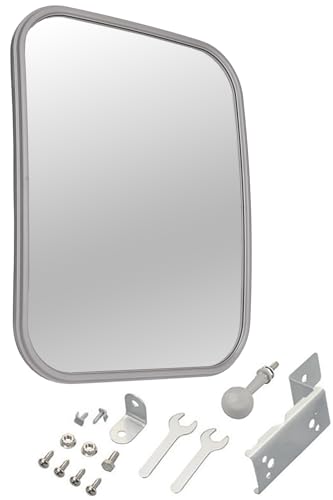 エーモン(amon) 安全計画 ガレージミラー 曲面率1000R 約280×210mm 6602