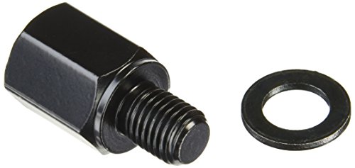 タナックス バイクミラー ナポレオン ネジ径変換アダプタ— ブラック 【正8mm→正10mm】 C-2