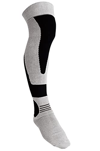 RSタイチ(RS TAICHI) 膝上 厚手 消臭 ブーツ オフロード プロテクター ブーツ ソックス(ロング) RSI209 BLACK ON