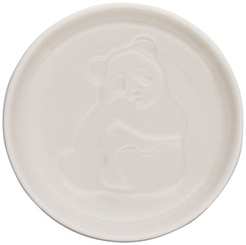 アルタ かわいい パンダ醤油皿 (かじる) 浮き出る 小皿 陶器 パンダ雑貨 AR0604219 約φ9 H1.9