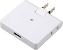 Yazawa ヤザワ 雷ガード付コーナータップ2AC+1USB2.4Aホワイト H6CK3001UWH 白