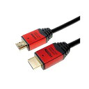 ホーリック HDMIケーブル 1.5m 4K/60p 18Gbps HDR HDMI 2.0 レッド HDM15-894RD(2)