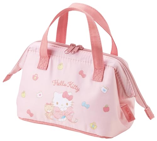 スケーター(Skater) 保冷 ランチバッグ がま口 子供用サイズ 子供弁当箱用 サンリオ ハローキティ ビッグリボン 女の子 KGA0