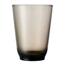 KINTO (キントー) グラス HIBI タンブラー 350ml ブラウン 26878
