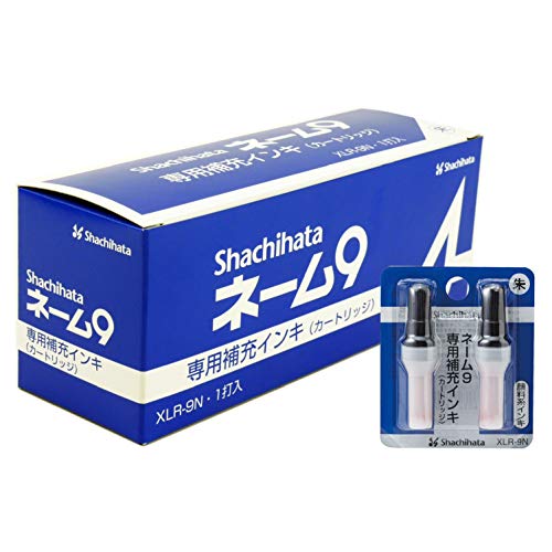 Rakuten - シャチハタ 補充インク ネーム9専用 朱 2本組 XLR-9N_12P 12個入セット