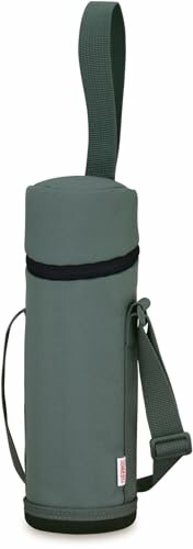 便當用品 - サーモス マイボトルポーチ ストラップ付き 750ml用 ブラック APG-752 BK