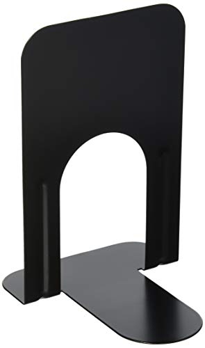 ナカバヤシ ブックエンド Tタイプ Mサイズ ブラック BE-T202MD