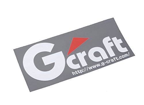 Gクラフト (Gcraft) ステッカーホワイト切文字(小) 39326