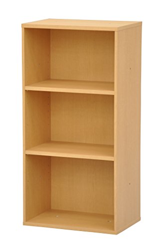 エイアイテック(AITECH)カラーボックス3段 幅45cm 高さ90cm ニュープレージ ナチュラル NPG-9045