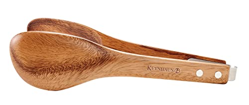 樂天商城 - ケヴンハウン(Kevnhaun) 木製トング 天然木 取り分け 木製 サラダトング パスタ サラダをホテル風におしゃれにとりわけできる パン サ