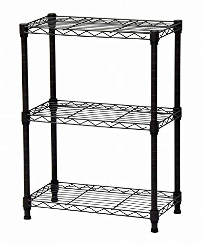 樂天商城 - エイアイテック(AITECH)メタルラック本体 ブラウン 45x25x61.8cm 19φスチールラックセット NS-4525BR