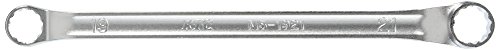 京都機械工具(KTC) 45度×6度ロングめがねレンチ 19×21mm M51921