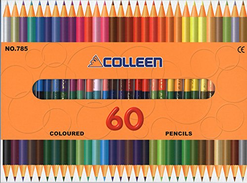 Rakuten - コーリン鉛筆(Colleen Pencil) 785丸 30本60色紙箱入り色鉛筆 785-30/60