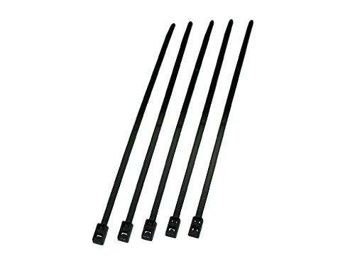 ポッシュ(POSH) ダブルヘッドタイ(8の字結束) ブラック M 208mm 5本入り 800271