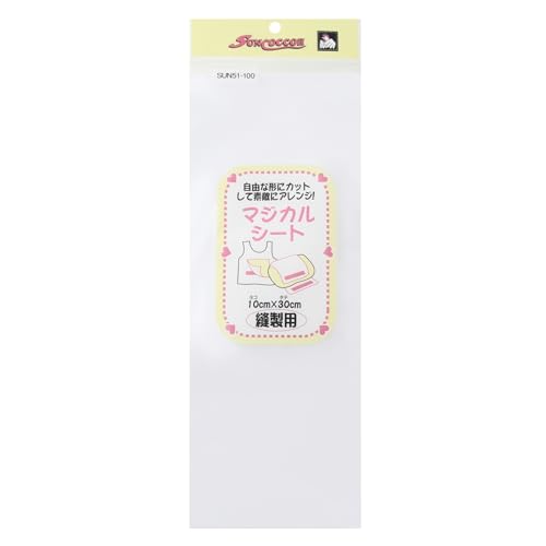 KIYOHARA サンコッコー マジカルシート 縫付タイプ 1枚 10cm×30cm 白 SUN51-100