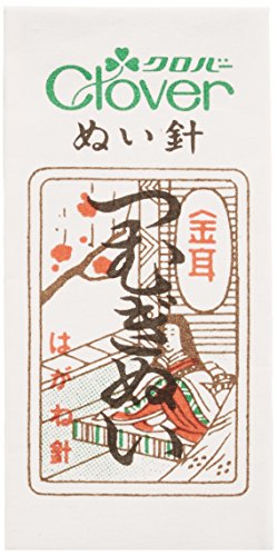 Clover N-金耳針 つむぎぬい 25本入り 12-215