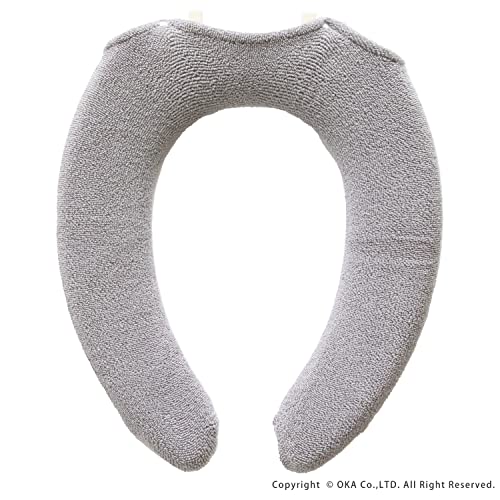 オカ(OKA) やわらか便座カバー シーズ U型専用タイプ グレー (トイレ便座 クッション やわらか 厚織 抗菌 防臭 ソフトホック) オカ(OKA) やわらか便座カバー シーズ U型専用タイプ グレー (トイレ便座 クッション やわらか 厚織 抗菌 防臭 ソフトホック)
