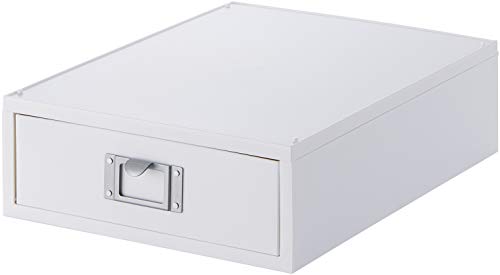 ライクイット (like-it) 収納ケース A4 引き出し 書類ケース 縦型 1段 約幅26×奥行35×高さ9.8cm オール..