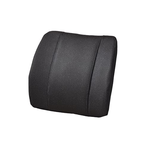 ボンフォーム(BONFORM) クッション 爽快メッシュ 背当て 腰当て ブラック 10×36×37cm 軽普通車用 5249-08BK