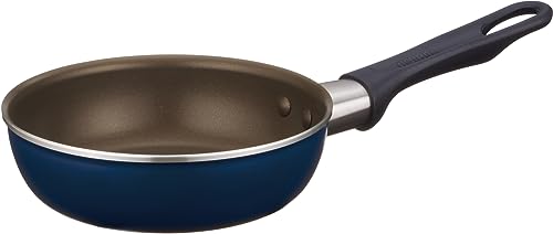 サーモス デュラブルシリーズ フライパン 16cm ネイビー ガス火専用 焦げつきにくい 耐久性コーティング PFOA PFOS不使用 片手で軽