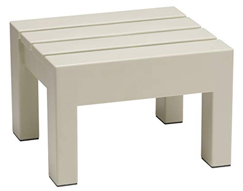 小原産業 プラスチック万能台 正方形 アイボリー ST-422