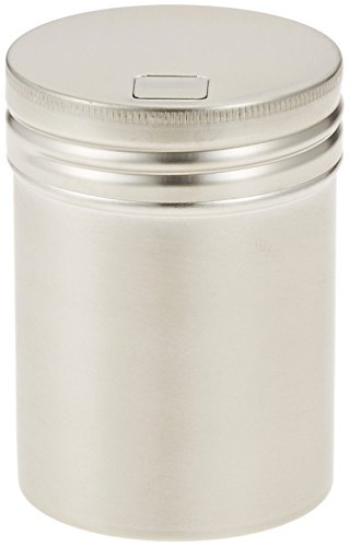 遠藤商事 業務用 T缶(唐ガラシ、さんしょう入) 小 18-8ステンレス・ポリプロピレン 日本製 BTY03003 シルバー