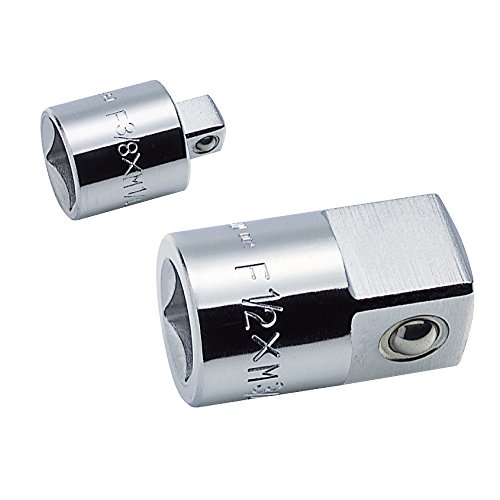 トップ工業 (TOP) ソケット変換アダプター 差込角9.5mm 凹側9.5mm 凸側12.7mm SAD-34 燕三条 日本製