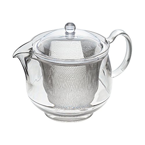 曙産業 軽くて割れない ティーポット 730ml トライタン樹脂 クリアティーポットステンレスメッシュ LLサイズ 日本製 TW-3723
