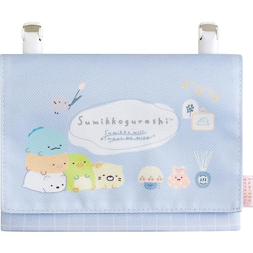 ポケットポーチブルー/サイズ：H11×W14.5×Dcm/CA41401・Color:ブルー・サイズ：H11×W14.5×Dcm・素材：ポリエステル商品紹介 サンエックスのキャラクター雑貨です 安全警告 なし