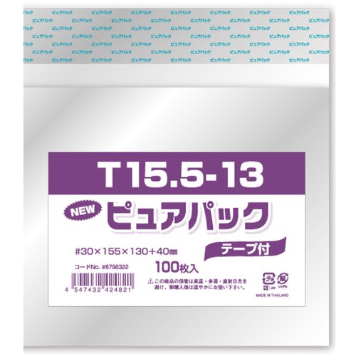 -/-/006798322・PatternName:単品・パッケージ個数:1・商品の保管は、高温・多湿・直射日光を避け、御購入後は速やかにお使いください。●つやがあり、透明度が高いOPP袋です。価格を低く抑える為、海外のフィルムを使用しています。袋の両側を熱圧着して製造する為、のりしろが発生しないので中身が綺麗に見えます。すばやく封かんできるテープ付きタイプです。