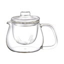 KINTO (キントー) UNITEA ティーポット 450ml ガラス 食洗機対応 耐熱ガラス ギフト プレゼント 8363
