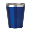 小倉陶器 真空断熱 ステンレスタンブラー 360ml 保温 保冷 二重構造 コンビニコーヒーカップ マグ (ブルー) 約φ8.5×h10.7cm