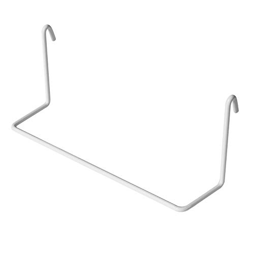 和気産業(Waki Sangyo) Lacety(ラスティー) ハンガー 壁面 収納 ディスプレイ 1個 白 奥行6×高さ7.6×幅18.4cm(3.0)