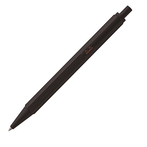 乐天商城 - ロディア ボールペン スクリプト 0.7mm 六角形軸 アルミニウム ブラック cf9289